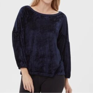 MICHAEL STARS VELOUR VELVET TOP